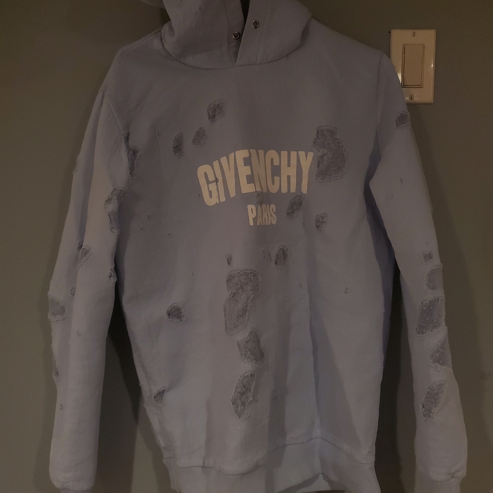 Givenchy Distressed Hoodie